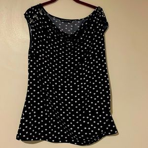 Polka dot blouse